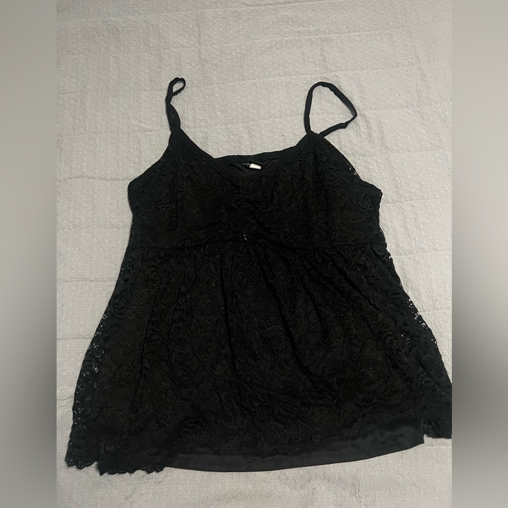 Torrid lace baby doll top size 4